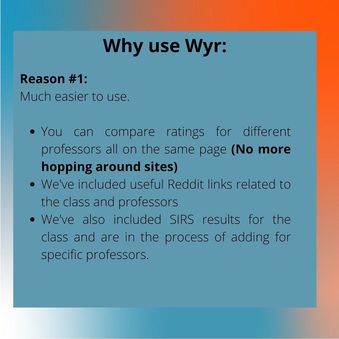 Wyr value prop1